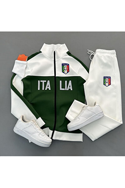 viperkombin ITALIA Scuba Ceket ve Eşofman Takım 2li Kombin