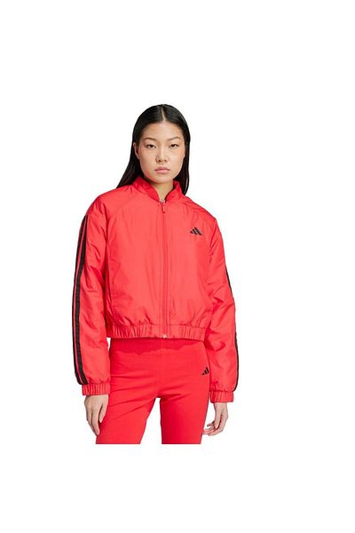 adidas Essentials 3-Stripes Insulated Crop Bomber Jacket