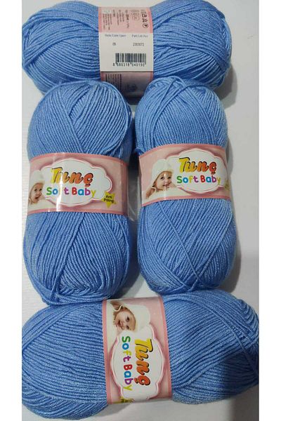 Tunç Çadır Polyanna Baby Knitting Yarn 4 Pack Anti-Pilling Anti-Pilling