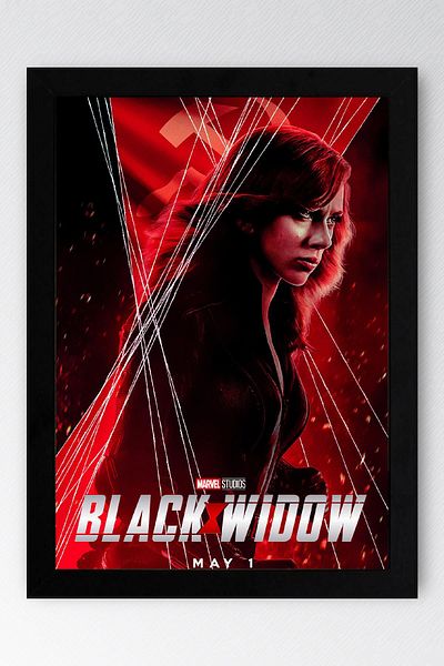 Saturn Pictură înrămată Black Widow - Pictură poster Marvel
