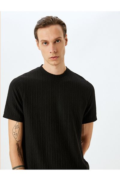 Koton Black Oversized T-Shirt