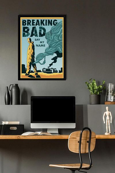 Saturn Breaking Bad Pictură înrămată - Poster de afiș de serie