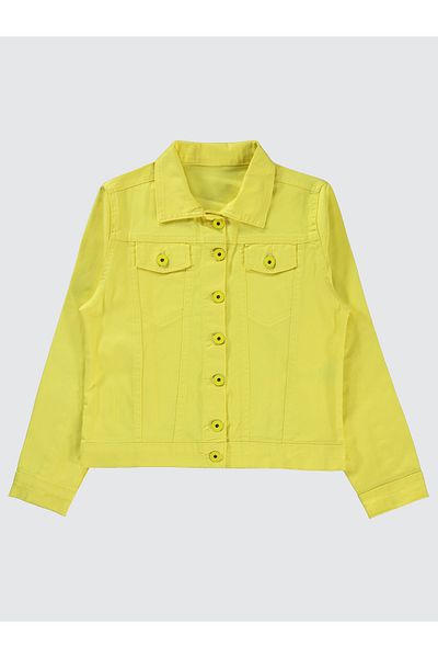 VAROL Yellow Jacket for Girls 10-13 Years