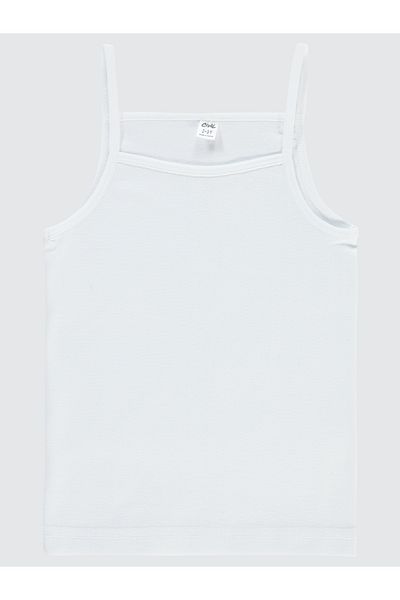 Civil Girls 2-10 Years Girl's White Undershirt