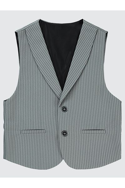 Civil Boys 6-9 Years Old Boy's Gray Vest