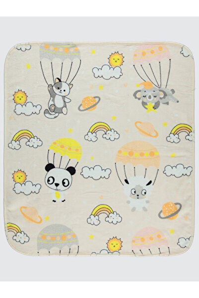Civil Baby Cream Color Baby Blanket - 100X120 cm