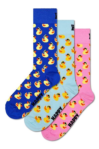Happy Socks Strümpfe Rubber Duck Socken 3er Pack