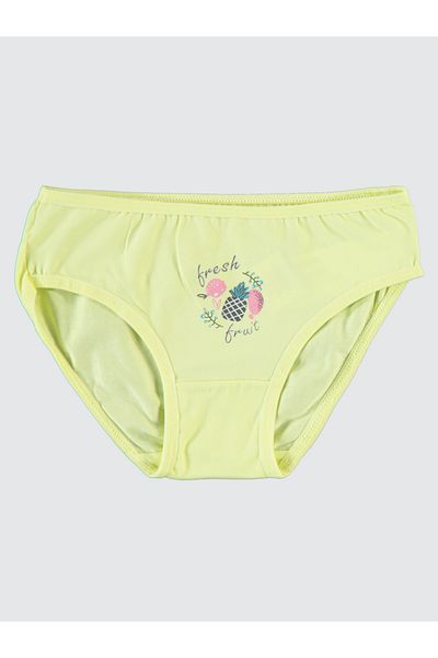 Civil Girls 2-10 Years Old Girl's Yellow Panties
