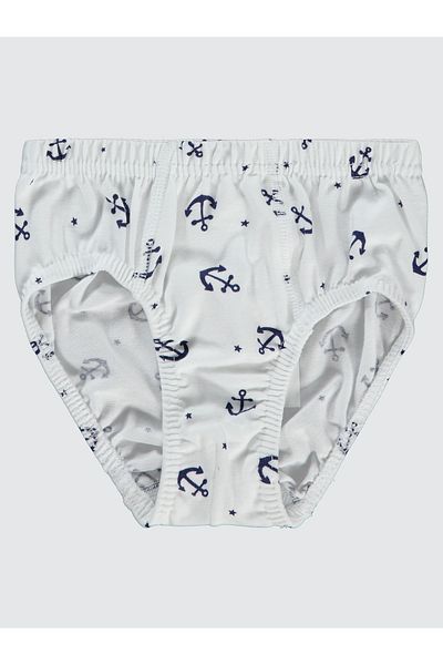 Civil Boys Boy's 2-Piece Panties 2-10 Years Navy Blue