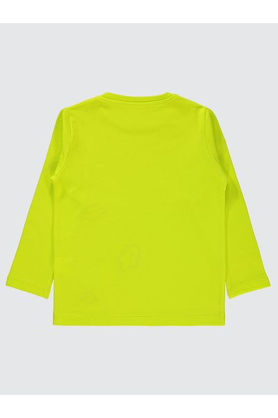 Civil Boys 2-5 Years Boy Neon Yellow Sweatshirt