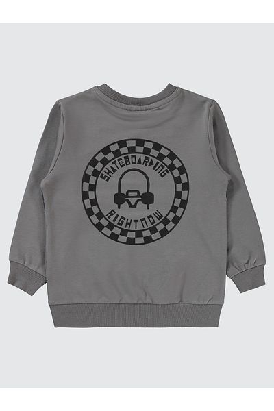 Civil Boys 2-5 Years Old Boy Anthracite Sweatshirt