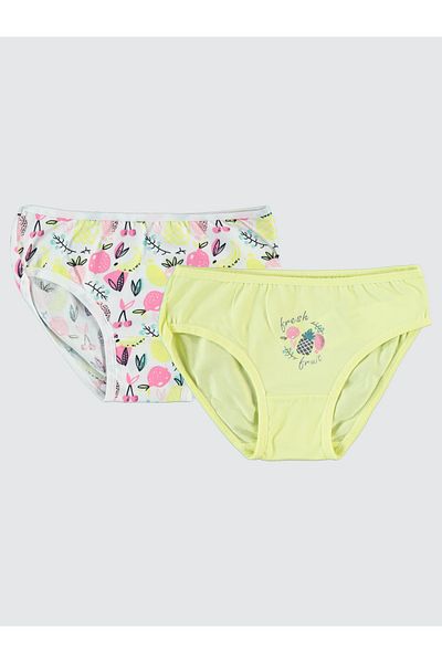 Civil Girls 2-10 Years Old Girl's Yellow Panties