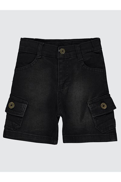 VAROL Boy's Shorts 2-5 Years Black