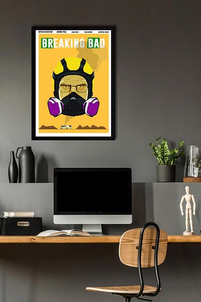 Saturn Breaking Bad Pictură înrămată - Poster de afiș de serie