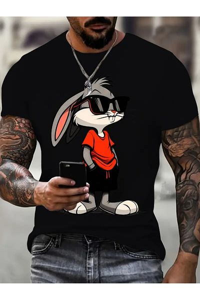 FULL TOLERANCE Cute Cartoon Printed T-Shirt