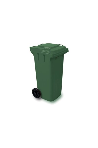 omeyva Kapaklı Tekerlekli Çöp Toplama Konteyneri Kutusu 120 Litre - 95 x 60 x...