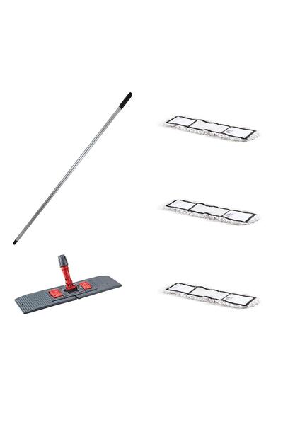 sska Tablet Palet Nemli Yedek Mop Takımı Seti - 3 Ad 80 Cm. Nemli Mop + Katla...