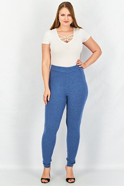 Guess Women Regular Fit Knit Sweater Pants, Navy