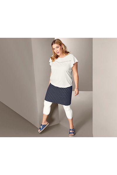 Tchibo Women Plain 7/8 Legging, White