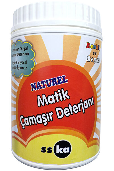 3M Naturel Toz Çamaşır Makine Deterjanı Matik / %100 Doğal / Hiçbir Kimyasal ...