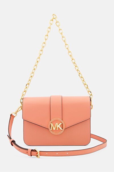 Michael Kors Women Brand Logo Cross Body Bag 22 L x 15 H x 4,5 W cm, Orange