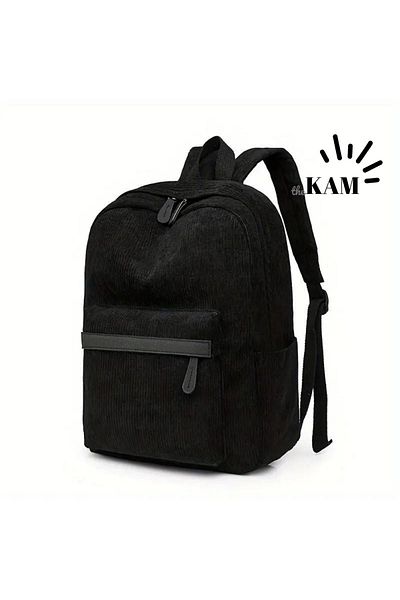 thekam Unisex Velvet Backpack, School and Business Bags