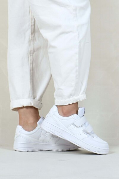 Hammer Jack Cuzco 101-21315 Unisex Air Force Sports Shoes WHITE