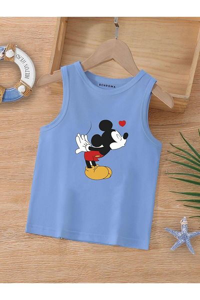 BENROMA 1 tricou este un cadou pentru achiziții de 6 și mai sus în coș - tricou imprimat fără mâneci pentru copii