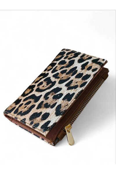 LEXA Leopard Pattern Women's Wallet