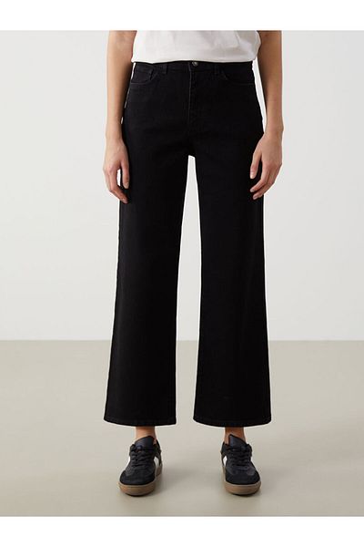 LC Waikiki New Season Wideleg Women's Jean Trousers - S51954Z8