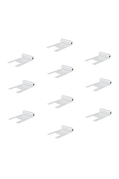 Arma كيس تسوق سيلفيكس رول - كيس رياضي - شفاف - متوسط ​​الحجم - 10 رولات - 2000 كيس