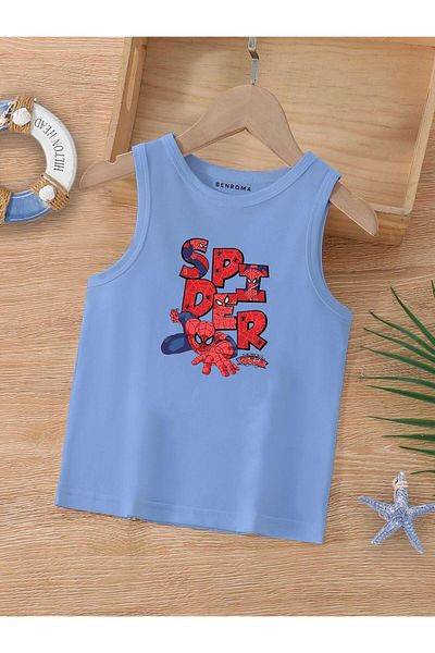 BENROMA 1 tricou este un cadou pentru achiziții de 6 și mai sus în coș - Tricou fără mâneci pentru copii cu imprimeu cu personaje de desene animate