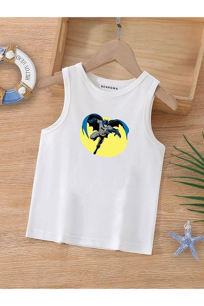 BENROMA 1 tricou este un cadou pentru achiziții de 6 și mai sus în coș - Tricou fără mâneci pentru copii cu imprimeu cu personaje de desene animate