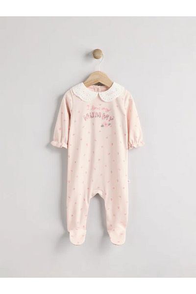 Next Baby Pink Mother's Coverall - 100% Organic Cotton Alye18359