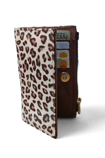 LEXA Leopard Pattern Women's Wallet