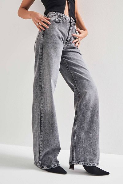 its basic Women's Smoked Straight Fit Denim - 4S513, 100% Cotton