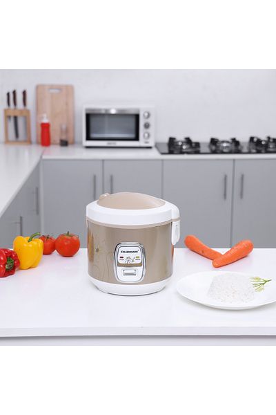 Olsenmark 3 In 1 Rice Cooker  - 1.2L Keep Warm upto 8 hours