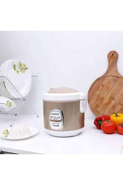 Olsenmark 3 In 1 Rice Cooker  - 1.2L Keep Warm upto 8 hours
