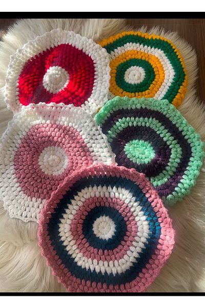 MEKİK BUTİK Handmade |   5 Hand-Knitted Bathroom Fiber