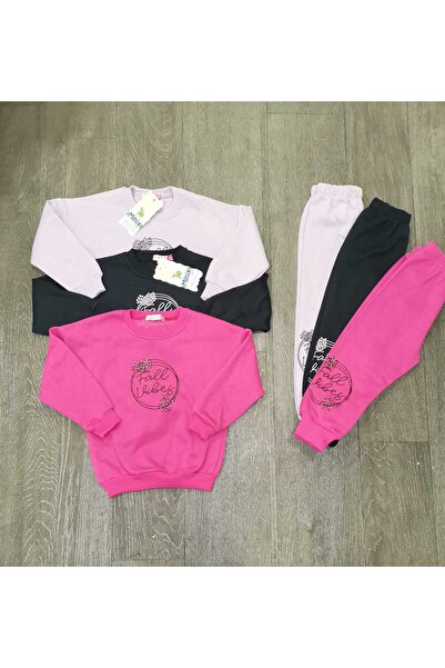 Nefy Σετ Φούτερ Τριπλό Φλις για Κορίτσια