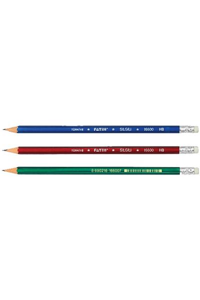 Fatih Domestic Production Pencil with Eraser