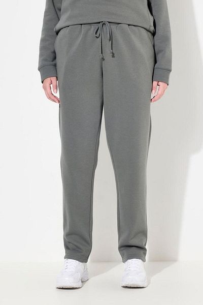 FUNSTYLE Women's Smoked Color Cotton Straight Leg Sweatpants