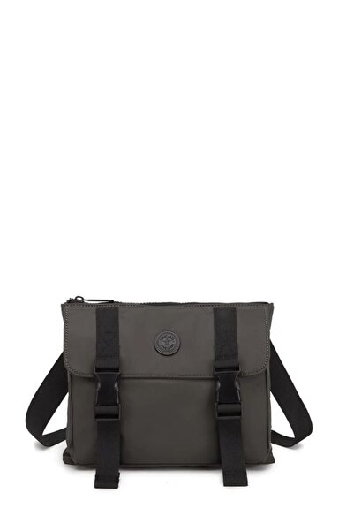 SMART BAGS Gumi Koyu Зелена чоловіча сумка з хрестоподібними ременями SMK G8657