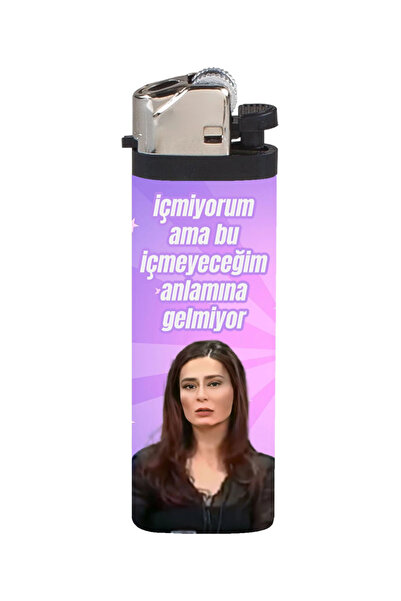 SARANG Çakmak İçmiyorum Ama Bu İçmeyeceğim Anlamına Gelmiyor Yıldız Baskılı K...