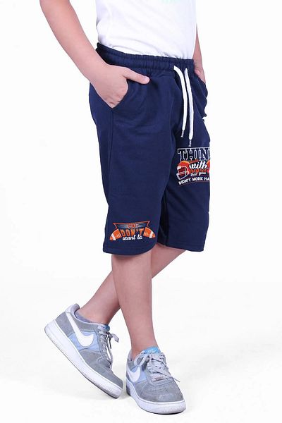FYK KİDS Fyk Kids THINK WITH Printed, Boy Capri & σορτς