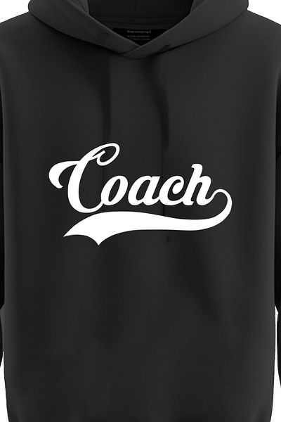 TOP GLORY Φούτερ Coach με κουκούλα - 3 Thread Hoodie Coach4004