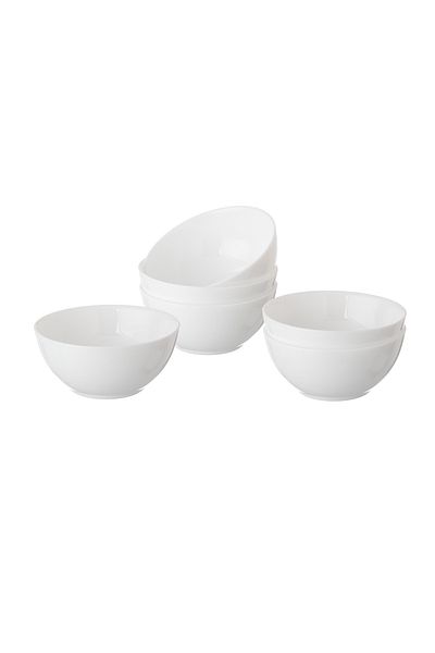Luminarc 6 Pieces Luminarc White Plates