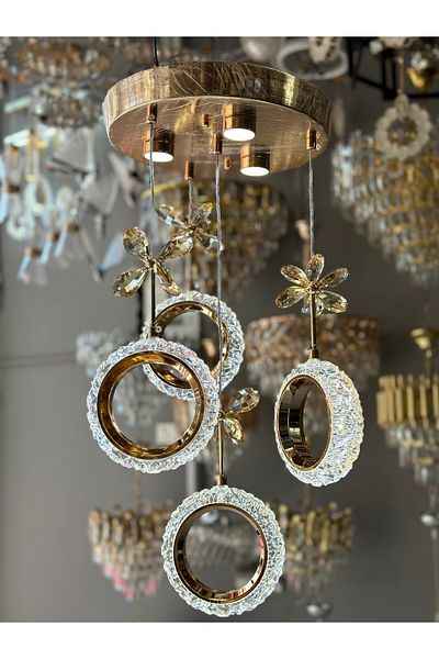 Led 2025 Model 4 Pendant Lux Led Chandelier