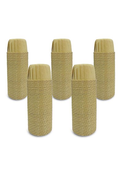 KAFEM Kağıt Muffin Kek Kapsülü Kraft 50li X 5 Paket - K17