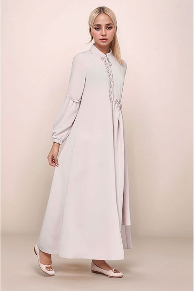 Asortik Kids Capac pentru copii Ferace - țesătură creponată de cristal, model elegant și confortabil, potrivit pentru hijab lung